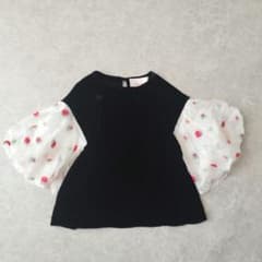 希少✨SIIILON FLOWER frill top ベロア レース 定価4万 - メルカリ