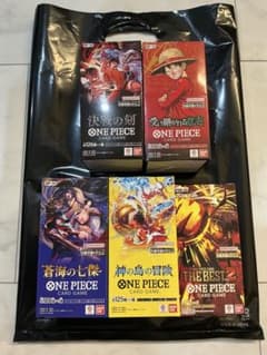 【テープカット】ワンピースカード 決戦の刻 受け継がれる意思 その他 計5BOX テープカット】ワンピースカード 決戦の刻 受け継がれる意思 その他 計