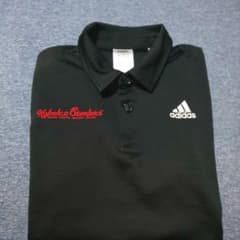 神戸製鋼 コベルコ神戸スティーラーズ ポロシャツ adidas 黒L新品