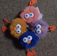 けもけも　キーホルダー　四色セット　ケドリ　アクセサリーのサムネイル