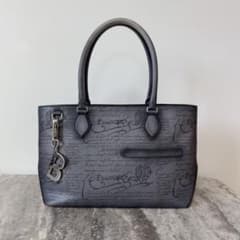 最新型 定価49万 ベルルッティ トゥジュールミニ スクリットレザー