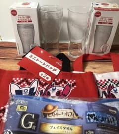 東京2020 コカコーラ限定グラス　& ミニトートバッグ　おまけ付きのサムネイル