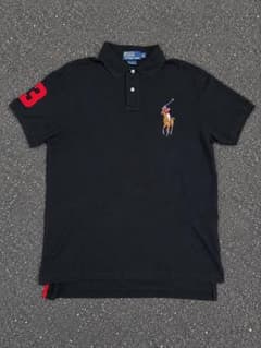 【希少】Polo Ralph Laurenビッグポニー 背番号付ブラック M 希少】Polo Ralph Laurenビッグポニー 背番号付ブラック L - メルカリ
