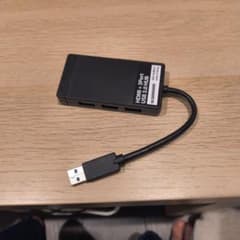 HDMI + 3Port USB 3.0 HUB 本体のサムネイル