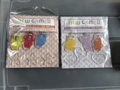 NEW GAME!! 아크릴 키홀더 선배·후배 세트