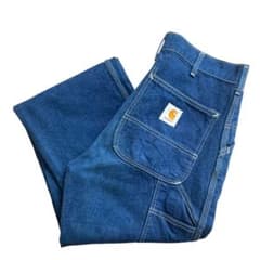 極美品 Carhartt デニムペインターパンツ 濃紺 USA製90s w31 - メルカリ