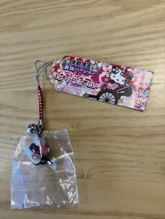 ご当地キティストラップ根付け_京都限定 舞妓 - メルカリ