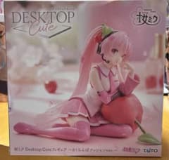 《お値下げ中》桜ミク Desktop Cute フィギュア 初音ミク 未開封のサムネイル