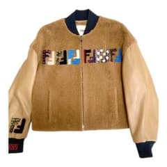 超希少】入手困難Fendi ムートン ジャケット ブルゾンma1パリコレ 38 