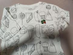 graniph はらぺこあおむし 半袖Tシャツ ホワイトのサムネイル