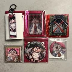 ダンガンロンパ 15周年記念展 遺影アクリルバッジ グリッター缶バッジ