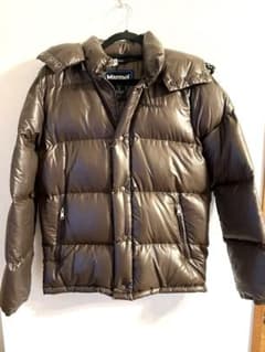 Marmot ブラウン ダウンジャケット Mサイズクリーニング済みのサムネイル