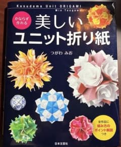 かならず作れる　美しいユニット折り紙のサムネイル