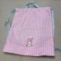 マイメロディ ナップザック ピンク ギンガムチェックのサムネイル