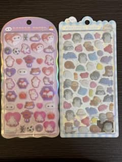 コットンパフィーシール ベイマックス　ふわふわドロップ　海の生き物　うみうみのサムネイル