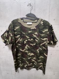 Camouflage T-shirt cross motif