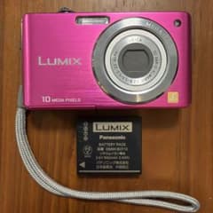 8/3まで Panasonic LUMIX DMC-FS7 ピンク 本体 - メルカリ