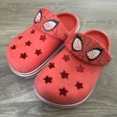 키즈 MARVEL 스파이더 맨 시계 샌들 16.0cm