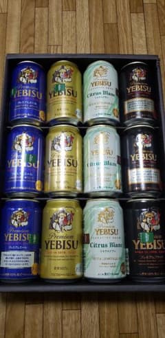 プレミアムエビス　ビール12本セットのサムネイル