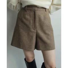 anuke へリンボーンショートパンツ 36のサムネイル