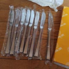 【未使用】Todai トーダイ 18-8ステンレス ナイフ 8本セット 燕三条 未使用】Todai トーダイ 18-8ステンレス ナイフ 8本セット 燕三条