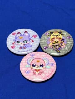 名探偵プリキュア ドットアート ミニ缶バッジ キュアアルカナシャドウとほか2点のサムネイル
