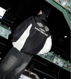 HTH×UMBRO puffer jacket ダウン ブラックのサムネイル