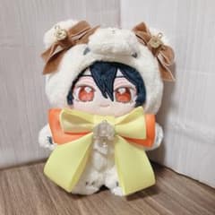 ハンドメイド　ぬい服　あんスタ　いつぬい　リボン　揺れるチャーム　犬　肉球 - 3