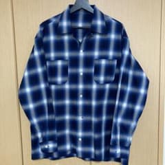 デンハム オンブレチェックシャツ - メルカリ