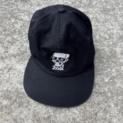 ユ*ザ様 人気　CHALLENGER スカル刺繍 キャップ 黒のサムネイル