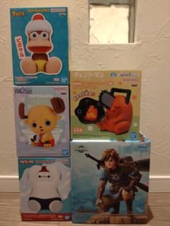 新品　ポチタルームライト　ゼルダの伝説リンク　ベイマックス　ピポザル　チョッパー