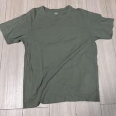 UNIQLO クルーネックTシャツ カーキのサムネイル