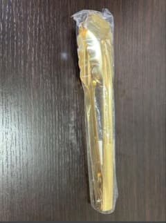 【新品未使用】トング　12本セット　製菓道具　パン屋　ベーカリー　ゴールドトングのサムネイル