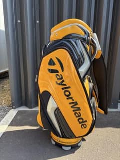 TaylorMade キャディバッグ イエロー/ブラック - メルカリ