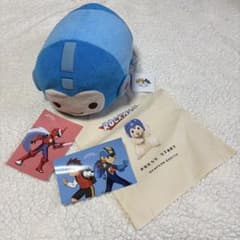 カプころん ロックマン BIGぬいぐるみ 助六 トートバッグ ポストカード