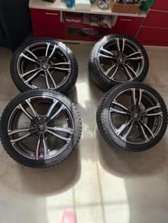冬セット MINIクーパーF56 ホイール 17インチ＋スタッドレス 4本セット