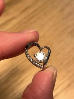 べ*る様 JEWELRY CASTLE ハート　ネックレスチャームのサムネイル