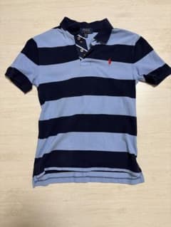 POLO RALPH LAUREN ポロシャツ ボーダー キッズ M 10-12のサムネイル
