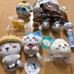 9점 세트 치이카와 봉제인형 마스코트 피규어 비매품