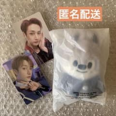 straykids skzoo ウルフチャン ぬいぐるみ 10cm  トレカのサムネイル