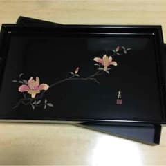 お盆 漆器のサムネイル