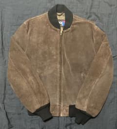 最終価格】80s schott suede leather jacket - メルカリ