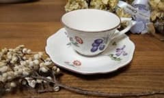 Noritake Ivory China ティーカップ＆ソーサー ノリタケ　1客のサムネイル