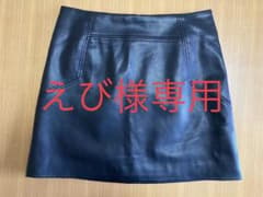 H&M フェークレザースカートのサムネイル