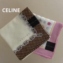 CELINE セリーヌ ハンカチ 2枚セット - メルカリ