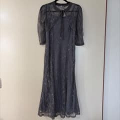 グレー レースドレス XLサイズのサムネイル