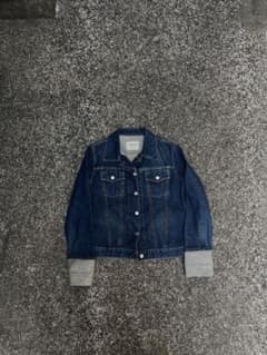 HELMUT LANG ダークブルー Gジャン Mサイズのサムネイル