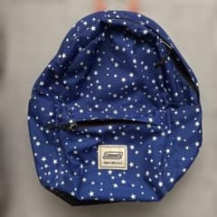 Coleman 星柄リュックキッズ ネイビー