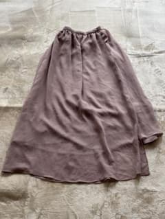 U by SPICK&SPAN 巻きスカート風 アシンメトリー ロングスカートのサムネイル