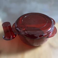 Tupperware タッパーウェア ウェーブ　レッド　大のサムネイル